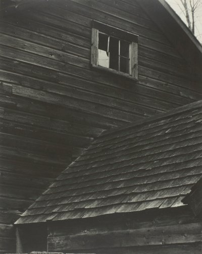 Barn-Lake George by Alfred Stieglitz