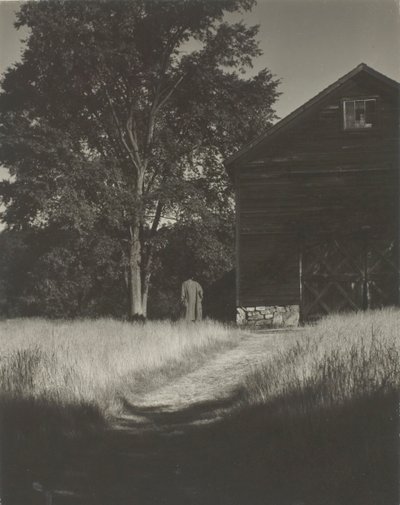 Barn, Lake George, 1936 by Alfred Stieglitz
