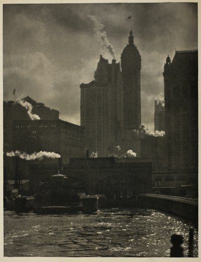 The City of Ambitions by Alfred Stieglitz