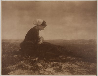 The Net Mender by Alfred Stieglitz