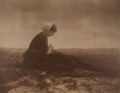 The Net Mender by Alfred Stieglitz