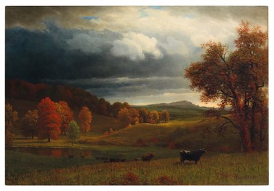 Autumn Landscape: The Catskills by Alfred Thompson Bricher