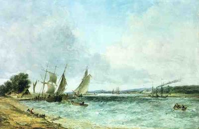English Seascape by Alfred Vickers