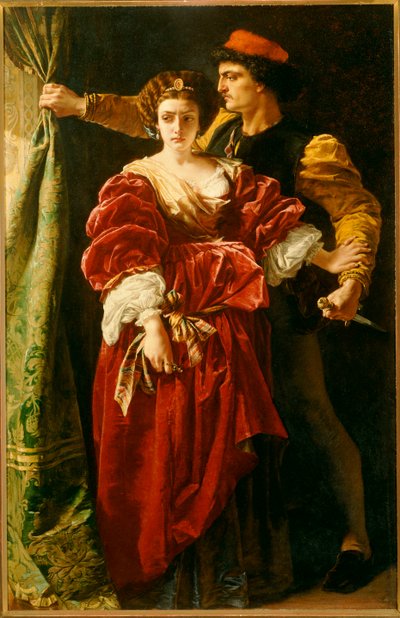 Lucrezia Borgia by Alfred W. Elmore