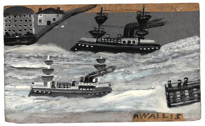 Gunboats in Wartime, c.1855-1942 by Alfred Wallis