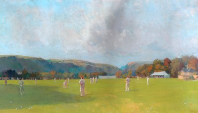 Cricket Match, Centre Vale by Alfred Walter Bayes