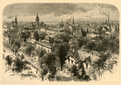 City of Milwaukee by Alfred Rudolph Waud