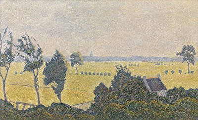 Landscape in West Flanders by Alfred William (1854 1930) Finch