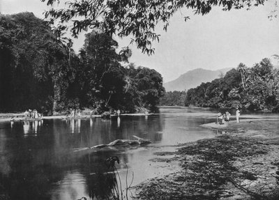 River at Ratnapura, c1890, 1910 by Alfred William Amandus Plate