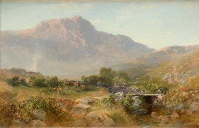 Capel Curig, 1855 by Alfred William Hunt