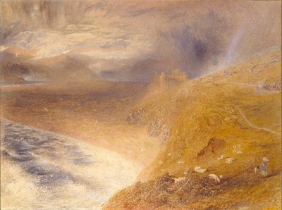 Harlech Castle by Alfred William Hunt