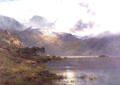 Near Inversnaid, After the Rain by Alfred de Breanski