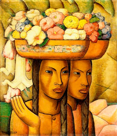 Flower Sellers by Alfredo Ramos Martinez
