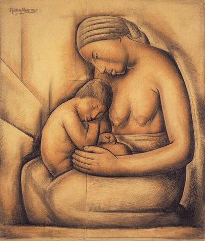 Indian Mother, c.1936 by Alfredo Ramos Martinez