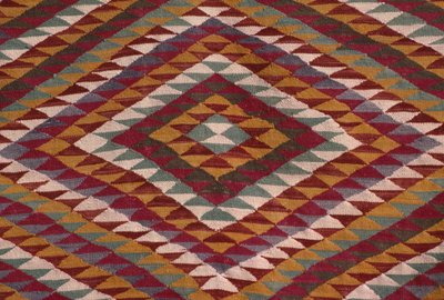 Carpet from the Mzab valley (detail) by Algerian School