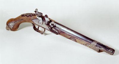 Pistol belonging to Abd el-Kader (1808-83) by Algerian School