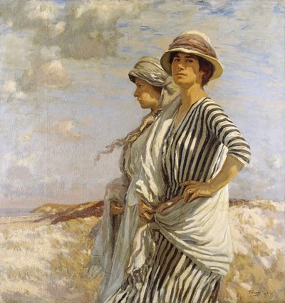 Mrs Talmage and a Friend by Algernon Mayow Talmage