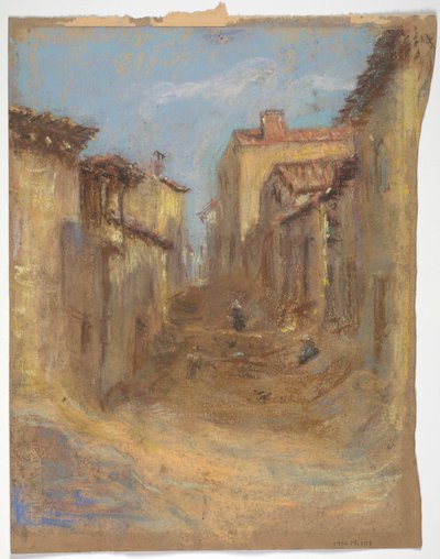 Village Street by Alice Pike Barney