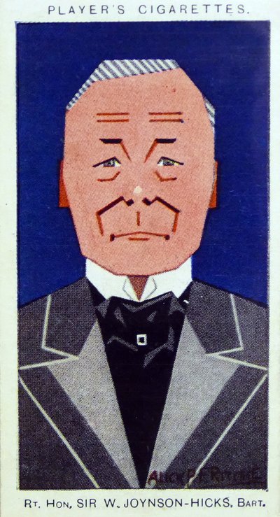 William Joynson-Hicks by Alick Penrose Forbes Ritchie