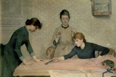 The Sewing Class by Alix d Anethan
