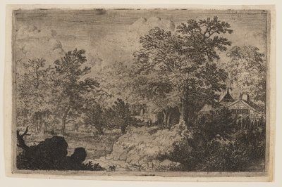 The Oak on the Hill by Allaert van Everdingen