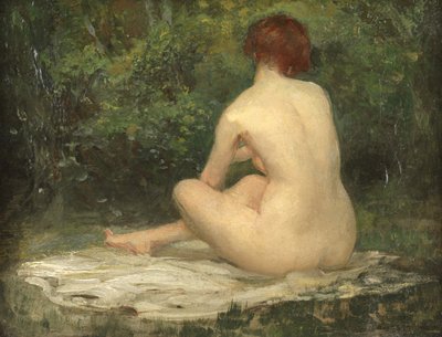 Seated Nude by Allan Douglas Davidson