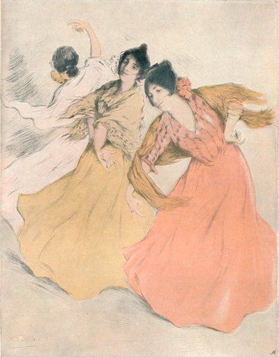 Spanish Dancers, c. 1875-1903 by Allan Osterlind
