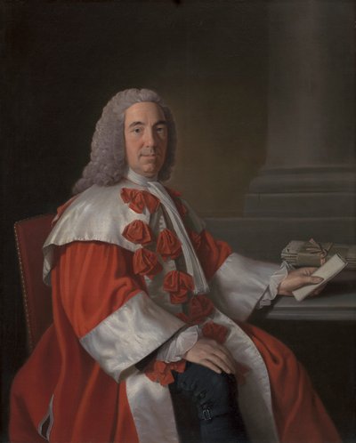 Alexander Boswell, Lord Auchinleck by Allan Ramsay