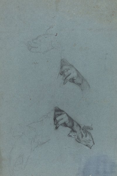 Hand Studies by Allan Ramsay