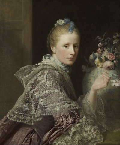 Margaret Lindsay of Evelick by Allan Ramsay