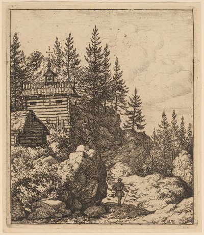Chapel by Allart van Everdingen