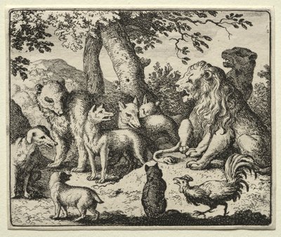 Reynard the Fox: Reynard Exonerates Himself by Allart van Everdingen