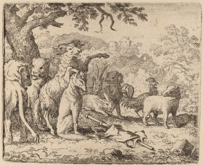 The Ram Blesses Reynard by Allart van Everdingen