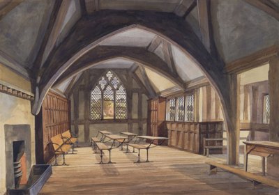 School House by Allen Edward Everitt