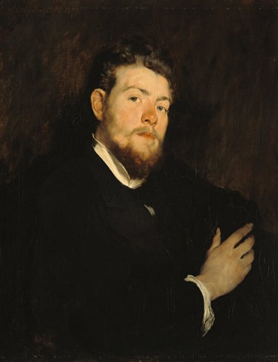 The Painter Carl von Marr by Alois Erdtelt