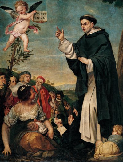 St. Vincent Ferrer Preaching by Alonso Cano