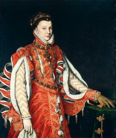 Elisabeth of Valois by Alonso Sánchez Coello