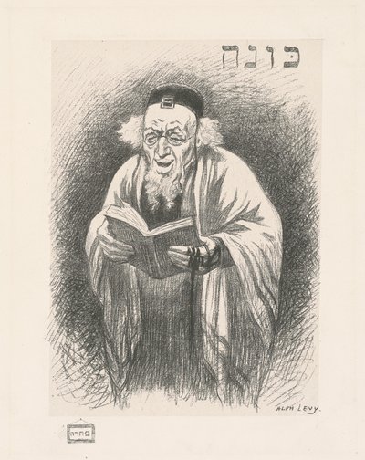 The Rabbi by Alph Levy
