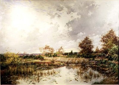 The Lake by Alphonse Henri Mazard