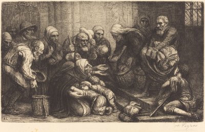 Beggars of Brussels by Alphonse Legros