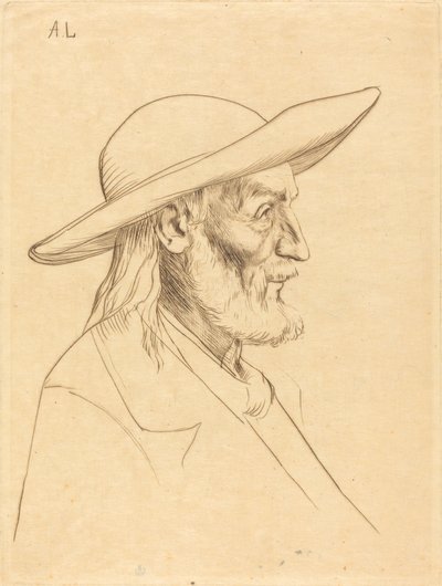Breton Peasant by Alphonse Legros