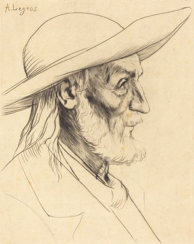 Breton Peasant by Alphonse Legros
