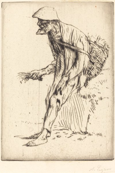Chickweed Merchant by Alphonse Legros