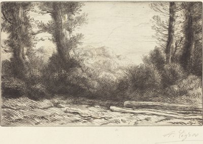 Edge of a Wood by Alphonse Legros