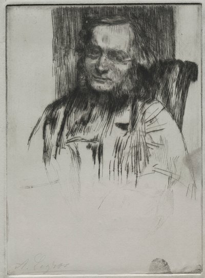 Edwin Edwards by Alphonse Legros