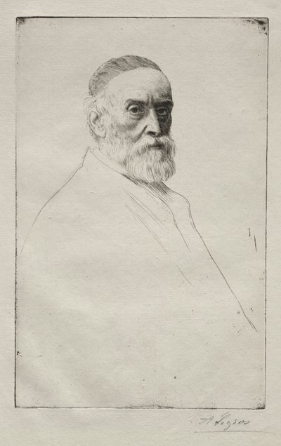 G. F. Watts by Alphonse Legros
