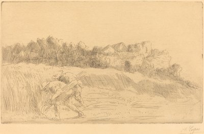Harvesters by Alphonse Legros