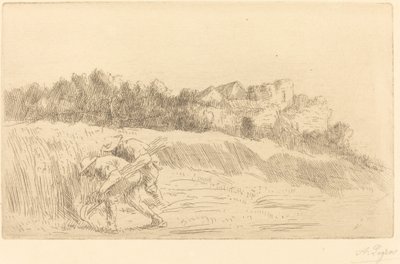Harvesters by Alphonse Legros