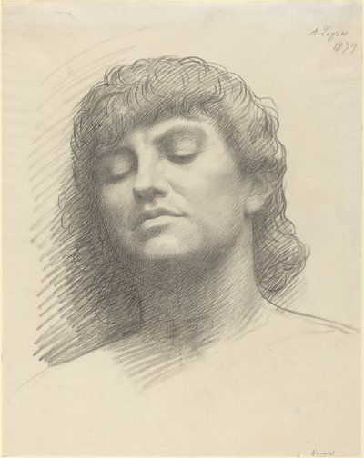 Head by Alphonse Legros