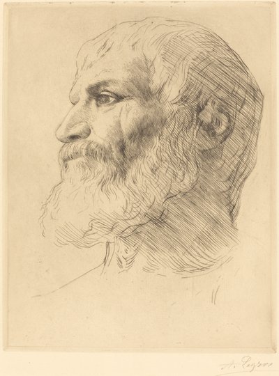 Head of Souliote by Alphonse Legros